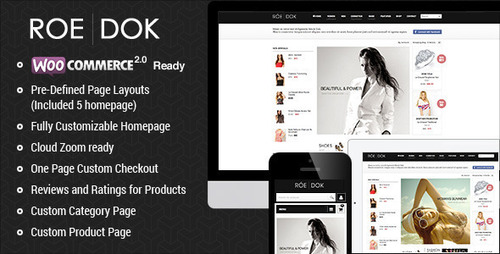 Product picture WooCommerce WordPress Theme - RoeDok