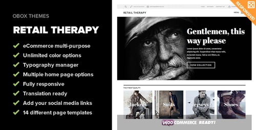 Product picture Retail Therapy - Multi-Purpose eCommerce Theme